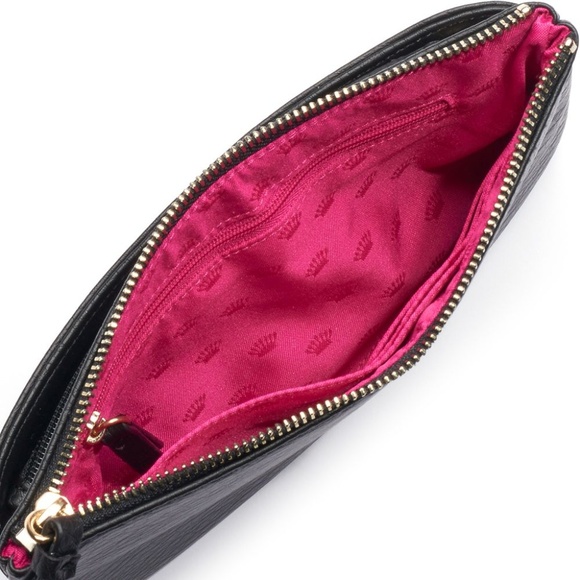 Juicy Couture Ruched Wristlet in Gray Sleet - Picture 3 of 6